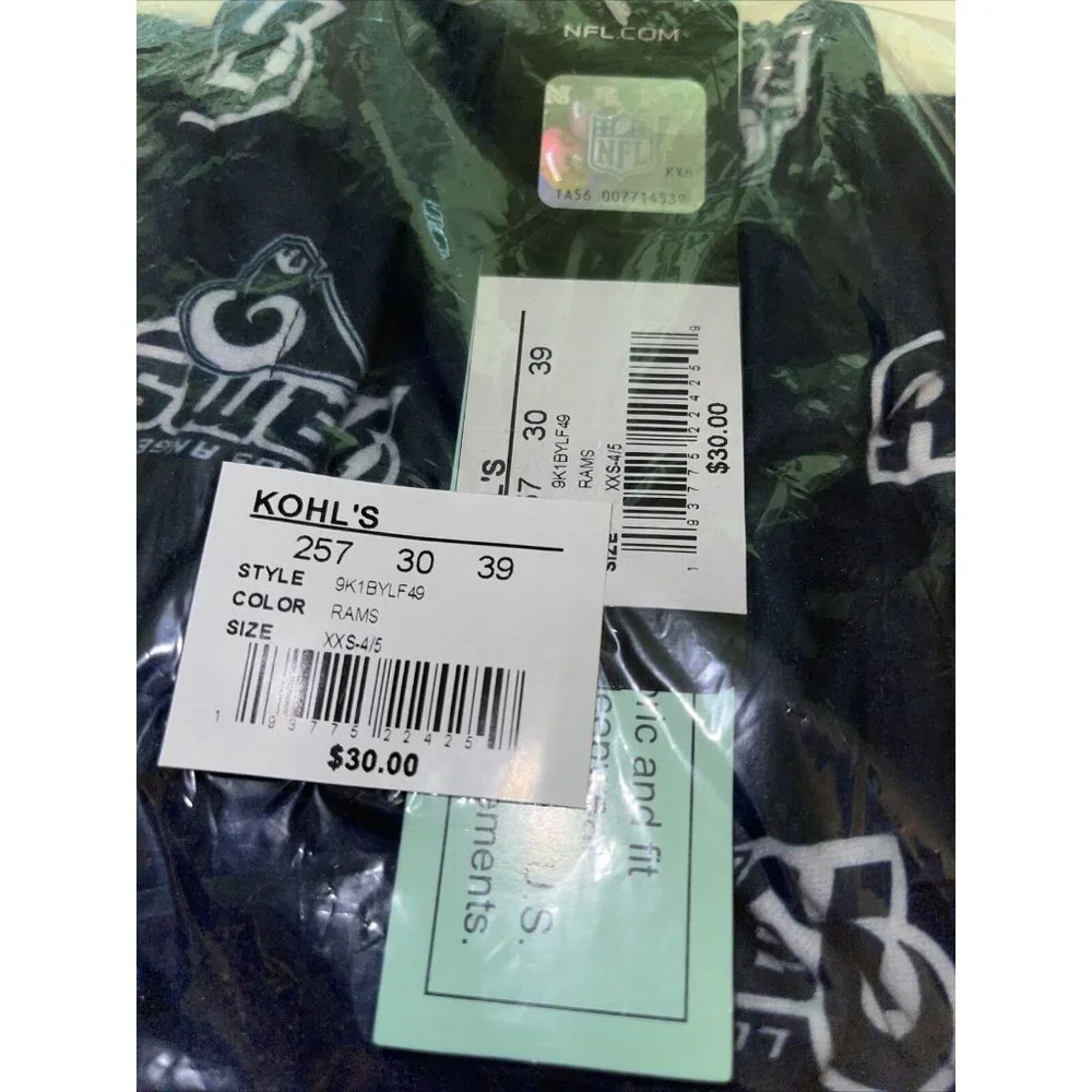 Little Boys Los Angeles Rams NFL Lounge Pants 4-5